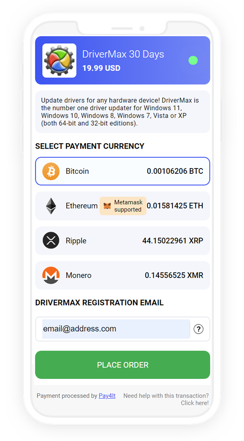 Pay4It Mobile Dashboard